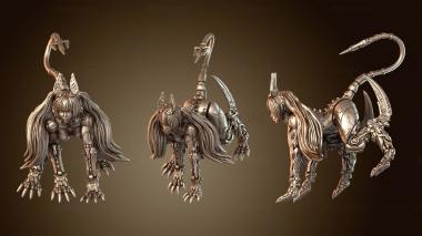 3D model Cyberpunk Death Stalker Asura (STL)