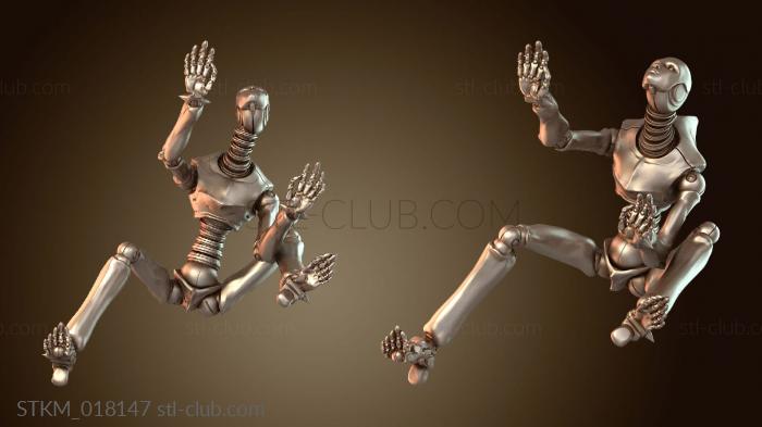 Статуэтки герои, монстры и демоны Cyberpunk Eliminate Agent