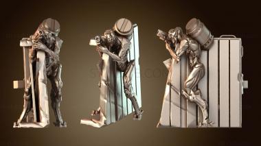 3D model Cyborg Trooper Bits (STL)