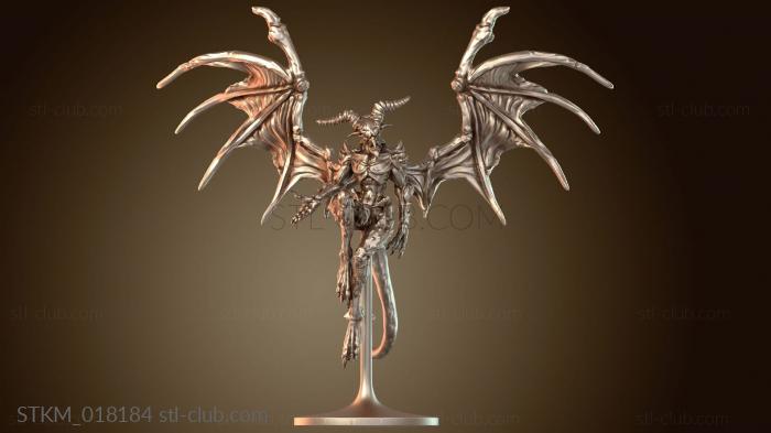 Статуэтки герои, монстры и демоны Dark Claw Demon Lamp Prop