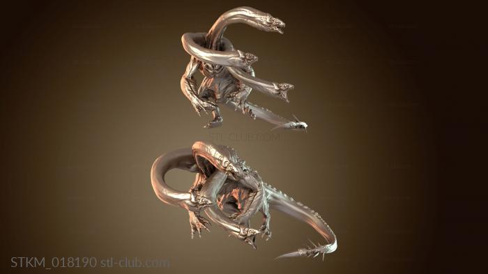 Статуэтки герои, монстры и демоны Dark Hydra Winged