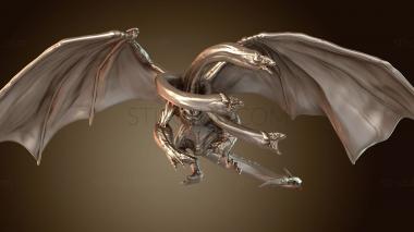 3D модель Темная Гидра (STL)