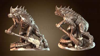 3D model Dark Lizard (STL)