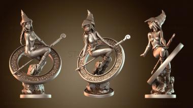 3D model Dark Magician Girl with Ring (STL)