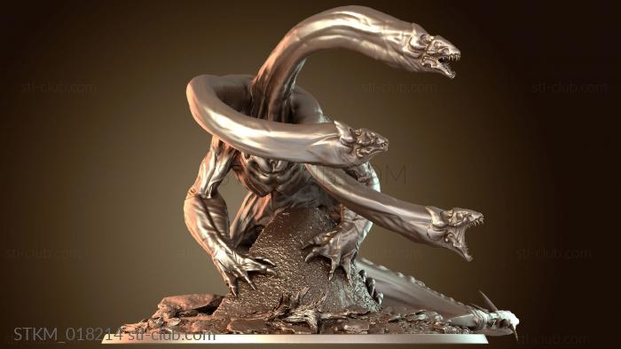 Статуэтки герои, монстры и демоны Darkness Corrupts Hydra Wing