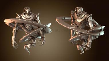 3D модель Дух стихии тьмы (STL)