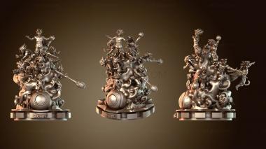 3D model DB Warrior (STL)