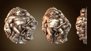 3D model Dead Troll Dreg (STL)