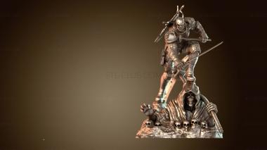 3D модель Дезстроук и союзники (STL)