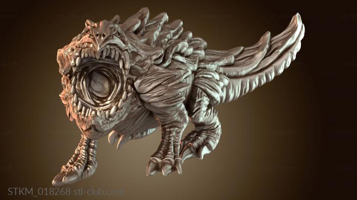 Статуэтки герои, монстры и демоны Deep Bulette Creature