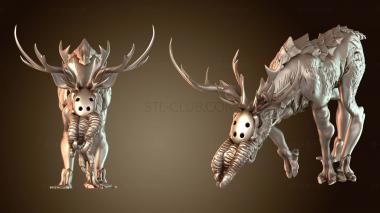3D model Deer Monsters (STL)