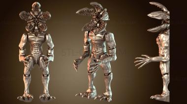 3D model Demogorgon Inplace Wiggle Pet (STL)