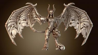 3D модель Охотница на демонов (STL)