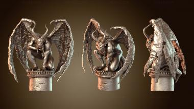 3D мадэль Демон-принц-гаргулья-дьявол (STL)