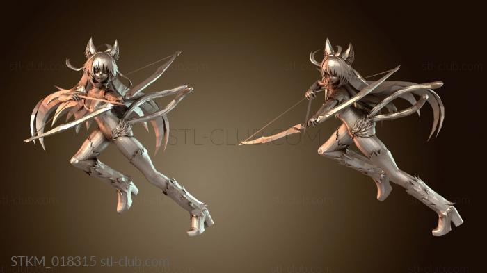 Статуэтки герои, монстры и демоны Demon Seiber Okita