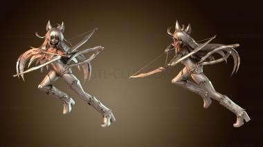 3D model Demon Seiber Okita (STL)