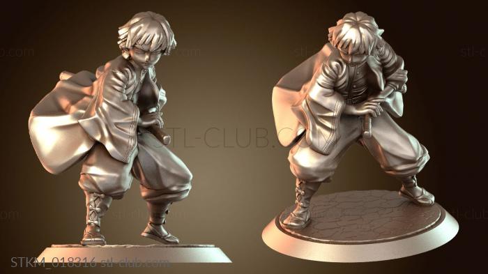 Статуэтки герои, монстры и демоны Demon Zenitsu