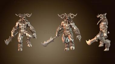 3D model Demonic Baphomet Huge Fiend (STL)
