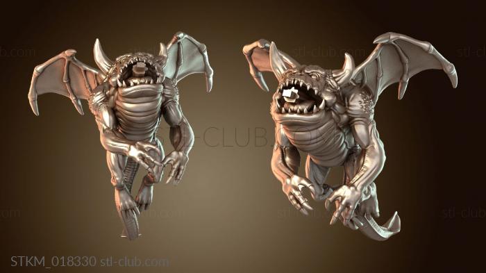 Статуэтки герои, монстры и демоны Demonic Hell Spawn Magic Breath