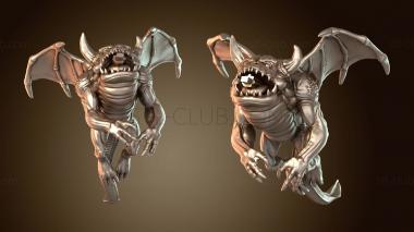 3D model Demonic Hell Spawn Magic Breath (STL)