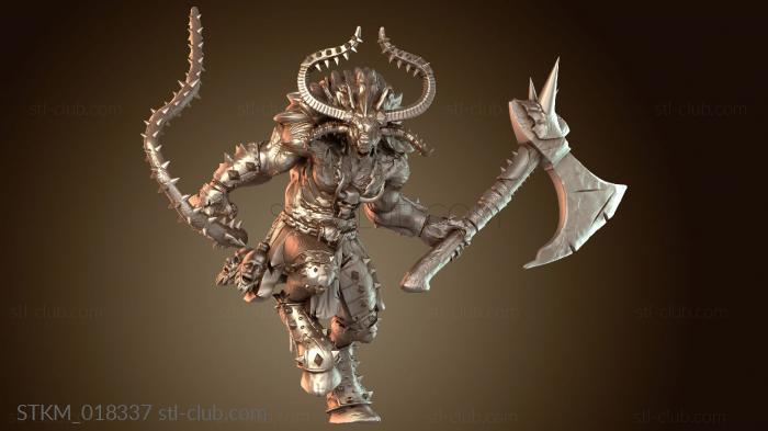 Статуэтки герои, монстры и демоны Demonic Minotaur Berserker