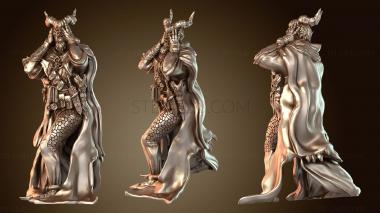 3D модель Демонический тифлинг в ужасе (STL)