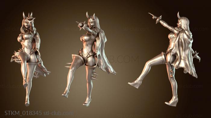 Demonic Winged Succubus Pointing