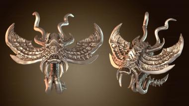 3D model Devil Fish Yawning (STL)