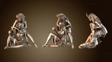 3D model Dionysus Chariot with Followers (STL)