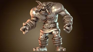 3D model Dire Troll Savage (STL)