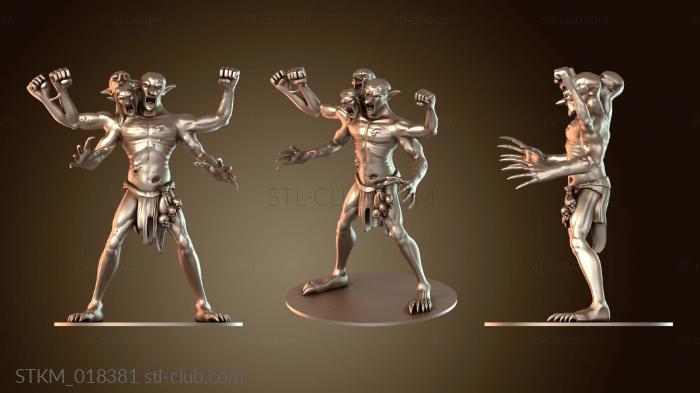 Статуэтки герои, монстры и демоны Dire Troll Behemoth