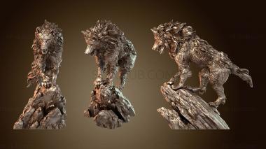 3D model Direwolf One-Eyed (STL)