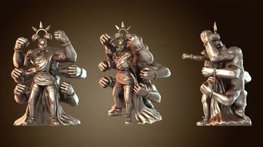 3D model Divine Priestess with Punch (STL)