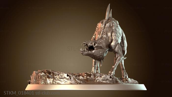 Статуэтки герои, монстры и демоны Dog Couple Bare Form