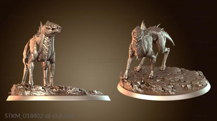 Статуэтки герои, монстры и демоны Dog Couple Bare Stance