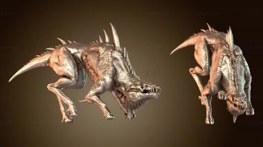 3D model Dog Fight Big Form (STL)