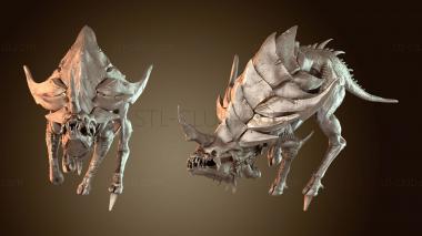 3D model Dog Run with Plate (STL)