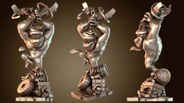 3D model Donkey Kong with Banana (STL)
