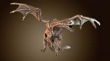3D model Dragon Baby Screaming (STL)