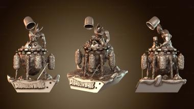 3D model Dragon Ball Saga Cell Diorama A (STL)