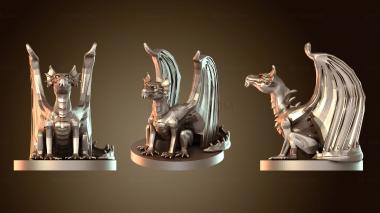 3D model Dragon Brass Wyrmling (STL)