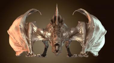 3D model Dragon Concept Sculpt (STL)