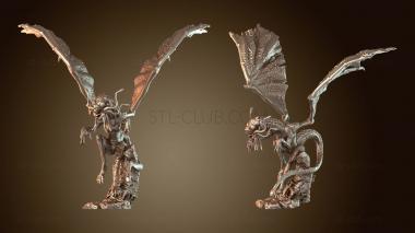 3D model Dragon Flying Colossal (STL)