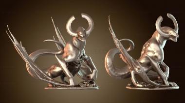3D model Dragon King of Kingdom Death (STL)