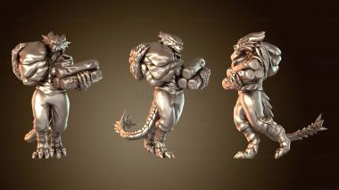 3D model Dragon Laborer (STL)