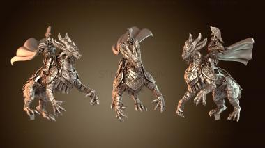 3D model Dragon Rider Alpha (STL)