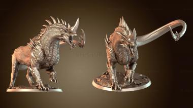 3D model Dragon Spawn Blue Arm (STL)