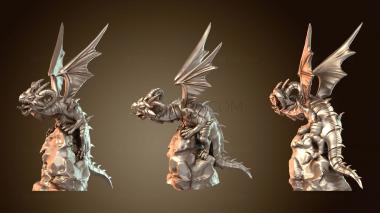 3D модель Злой дракончик-змееголов (STL)