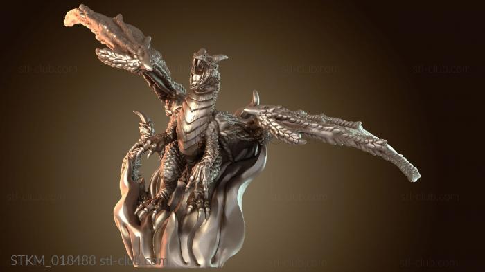 Dragonblood Clan Chieftain with Familiar