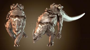 3D model Dragonborn Mount Saddle Variant (STL)